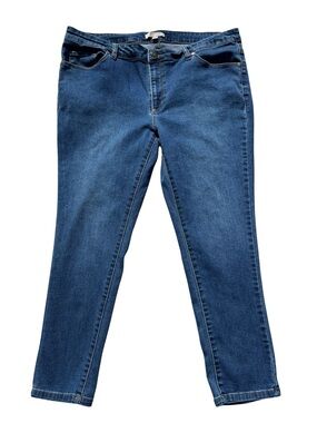 Woman Within Jeans, Skinny Denim, 18W Petite, Short